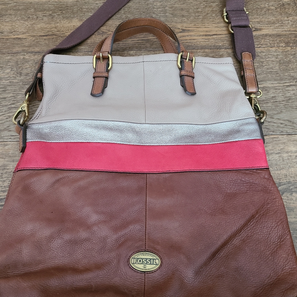 Fossil explorer tote bag - messenger cross body